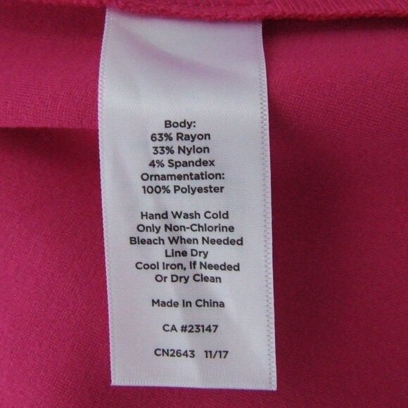 Talbots dress Barbie pink casual sleeveless size 12 summer feminine girlhoodcore - Picture 14 of 14